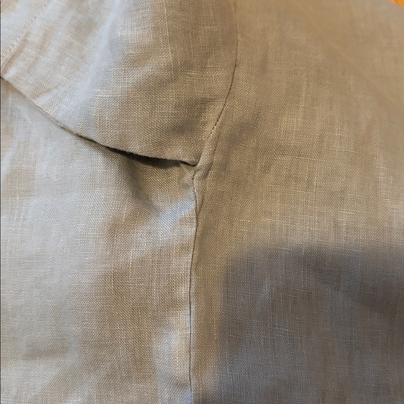 Lintico Light Blue Linen Top NWOT - Picture 7 of 11